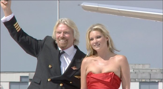 branson and kate moss
